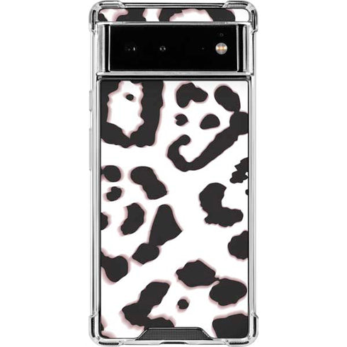 B&W Leopard Google Pixel 6 Clear Case